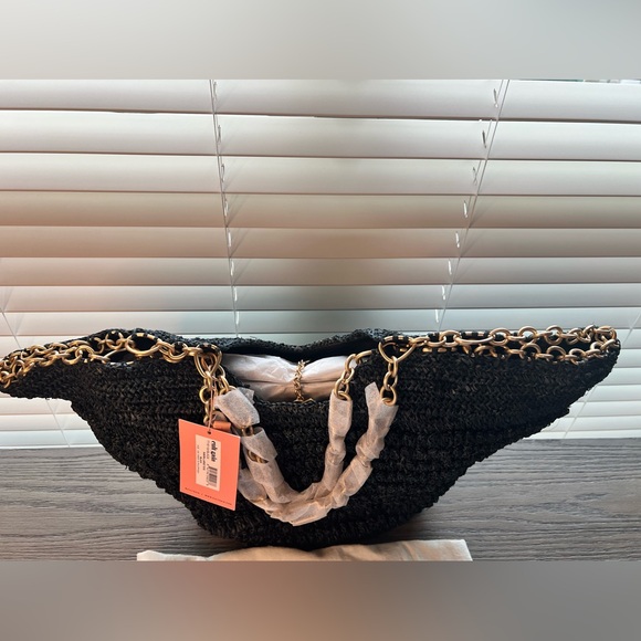 Cult Gaia Samira Straw Tote - Picture 4 of 12